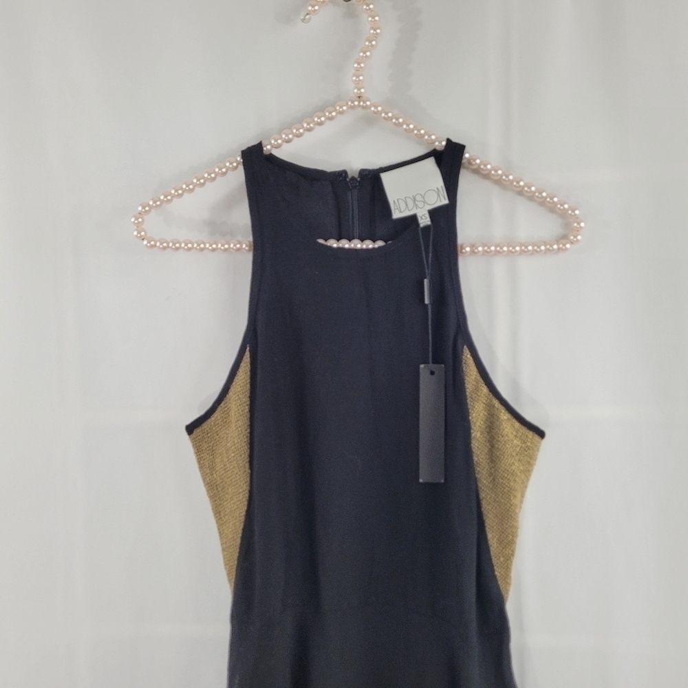 Addison Burton Halter Fit & flare Dress - Picture 6 of 12